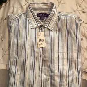 Ralph Lauren Purple Label Linen Short Sleeve Shirt
